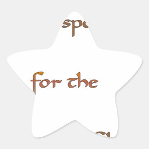 Sticker Étoile L'énergie à l'intérieur : l'énergie compte