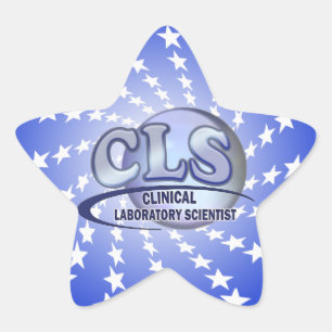 Sticker Étoile LOGO CLS FunBlue - SCIENTIFIQUE DU LABORATOIRE CLI