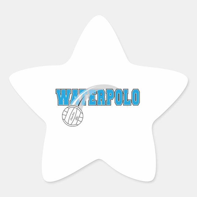 Sticker Étoile logo water-polo (Devant)