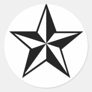 Sticker étoile Lone