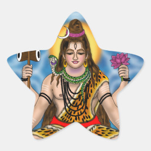 Sticker Étoile Lord Shiva