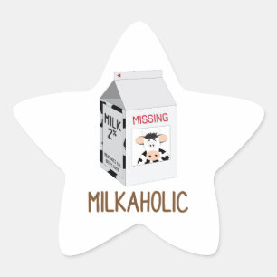 Sticker Étoile Milkaholic