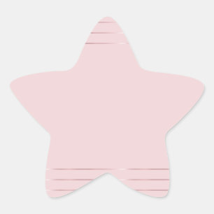 Sticker Étoile Modèle vierge or rose moderne tendance élégant