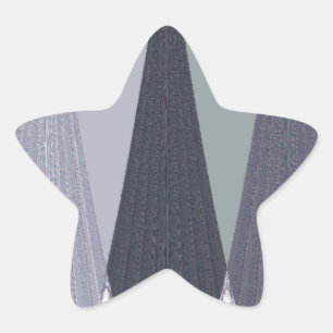 Sticker Étoile Motif de géométrie tribale