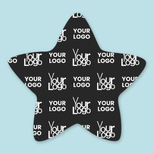 Sticker Étoile Motif répétitif de deux logos ou images