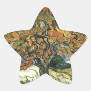 Sticker Étoile Mulberry Tree par van Gogh