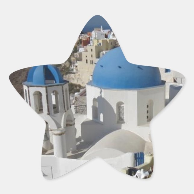 Sticker Étoile Mykonos Grèce Travel (Devant)