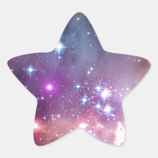Sticker Étoile NGC 602 : Grappe étoile, petit nuage magellanique