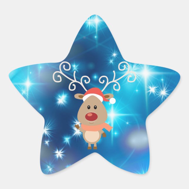 Sticker Étoile Noël (Devant)