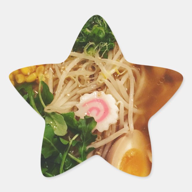 Sticker Étoile Nouilles de ramen de porc (Devant)