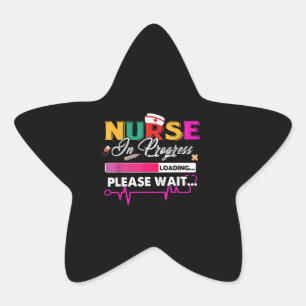 Sticker Étoile Nurse