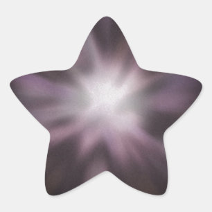 Sticker Étoile Oeuvre d'éclatement cosmique