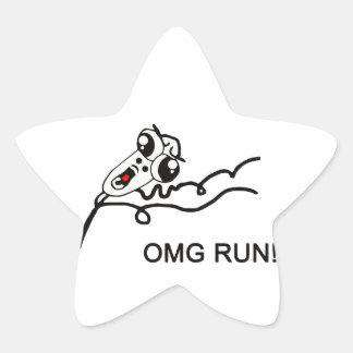 Sticker Étoile Oh mon Dieu ! - mème