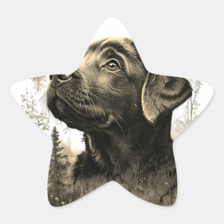 Sticker Étoile Pegatinas con forma de estrella