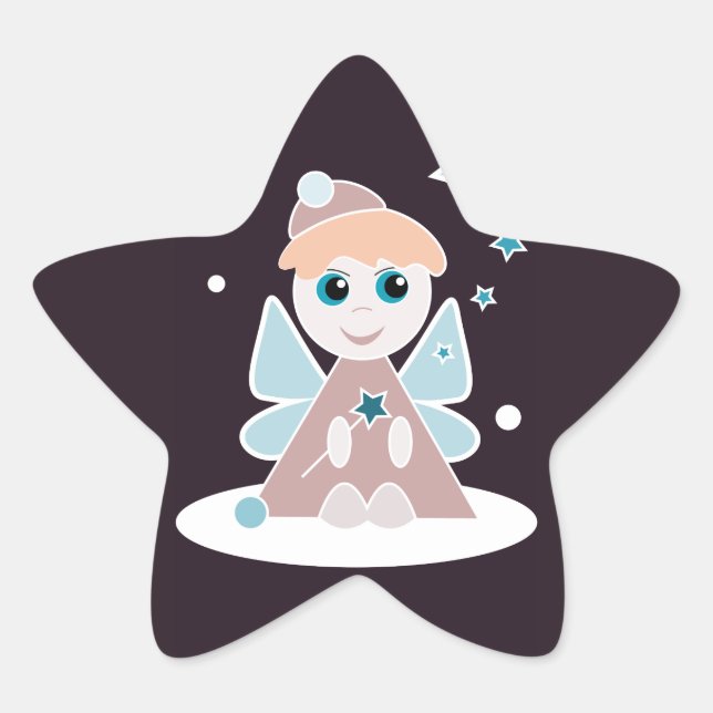 Sticker Étoile Petit Ange (Devant)