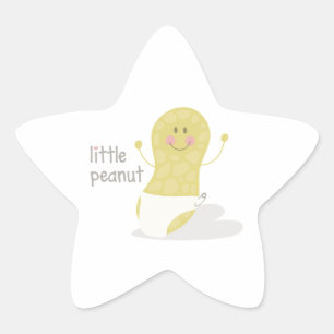 Sticker Étoile Peu d'arachide