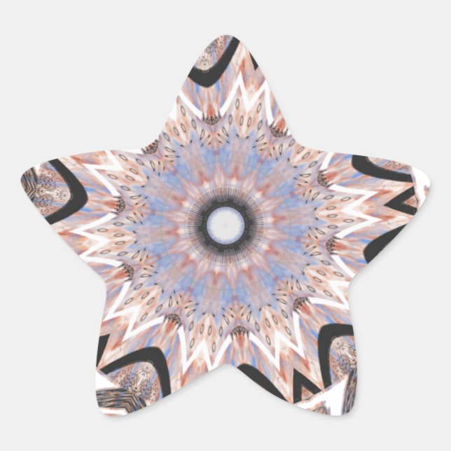 Sticker Étoile Photographie d'Art Whirer africain (Devant)