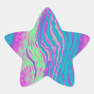 Sticker Étoile pinata punk : 