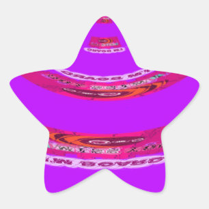 Sticker Étoile Pour drôle, je me manque de toi