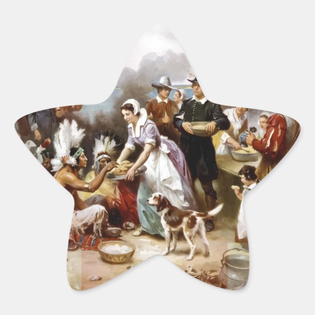 Sticker Étoile première action de grâce (Devant)