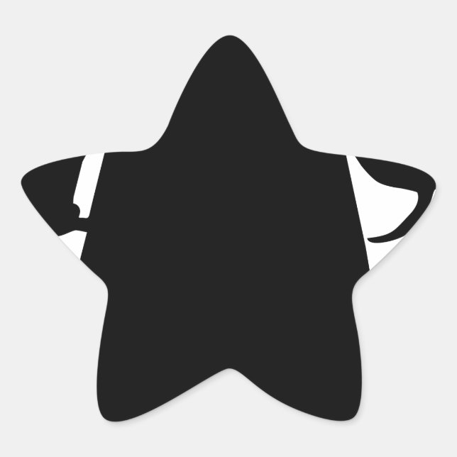 Sticker Étoile refaire la croissance américaine (Devant)