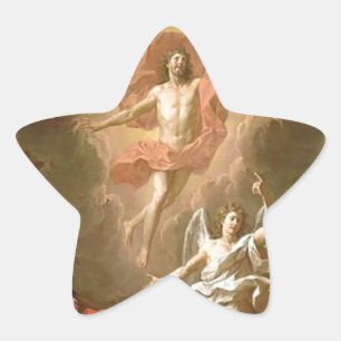 Sticker Étoile Résurrection du Christ