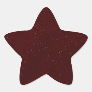 Sticker Étoile Sable Marron