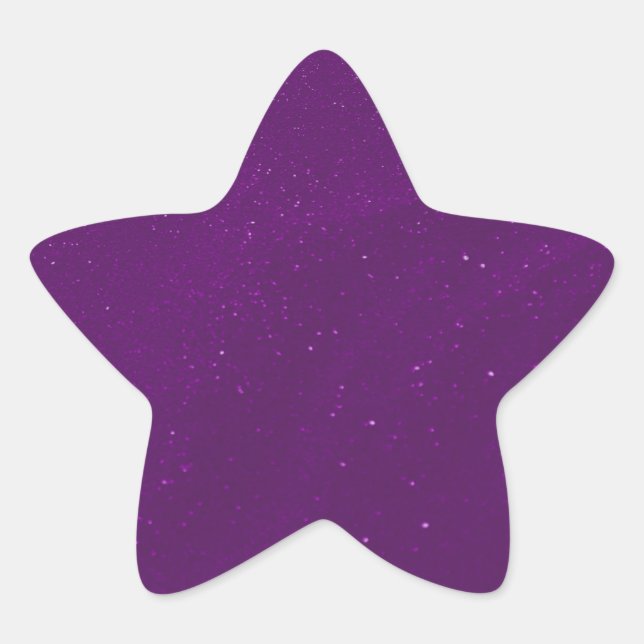 Sticker Étoile Sable Violet (Devant)