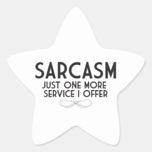 Sticker Étoile Sarcasme