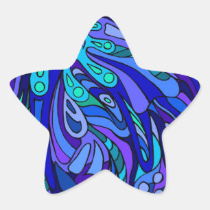 Sticker Étoile *Scoop of Zen Blue