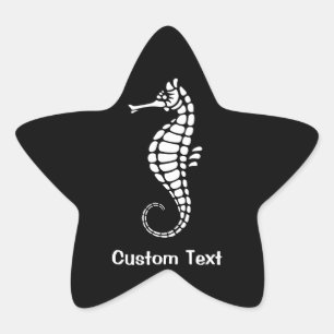 Sticker Étoile Seahorse White