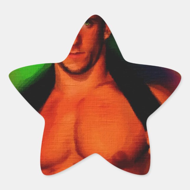 Sticker Étoile Serviette (Devant)