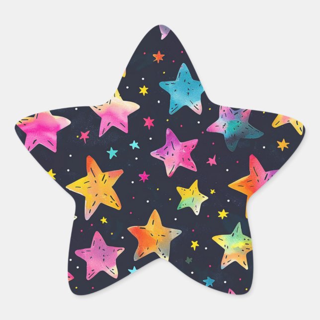 Sticker Étoile Starburst Dreams (Devant)