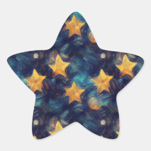Sticker Étoile Starry Sky