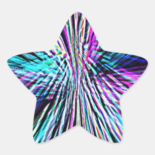 Sticker Étoile Supernova recréée par Robert S. Lee