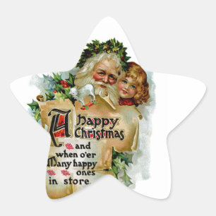 Sticker Étoile Un joyeux Noël