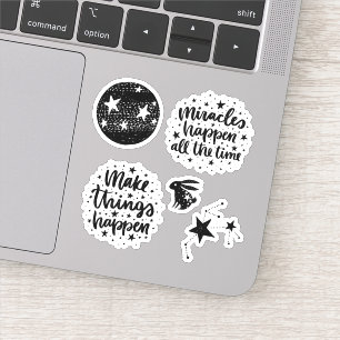 Sticker Étoiles et constellations font arriver les choses 