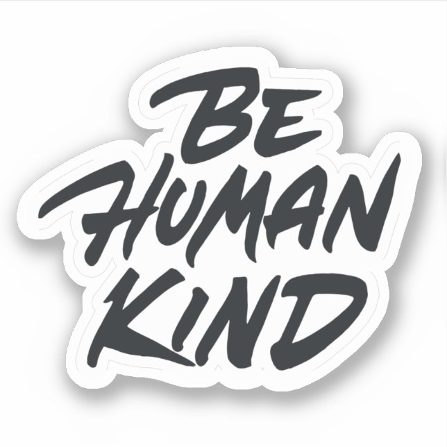 Sticker Être humain (Devant)