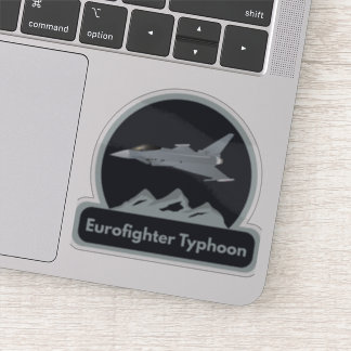 Sticker Eurofighter Typhoon Jet Fighter