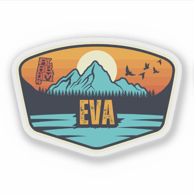 Sticker Eva, Alabama (Devant)