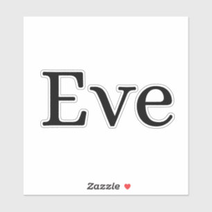 Sticker Ève