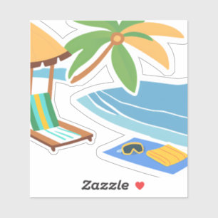 Sticker Excursion d'une journée dans les Caraïbes