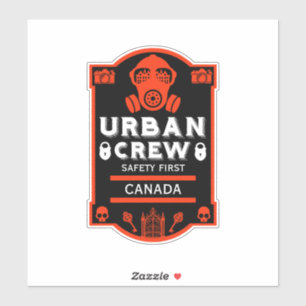 Sticker Exploration Urbaine Urbex