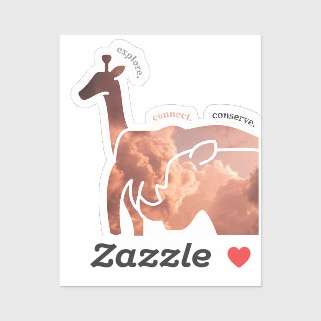 Sticker Explorer, se connecter, conserver (Feuille)