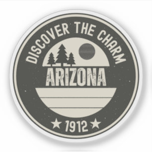 Sticker Explorez l'Arizona - Conceptions pour chaque amour