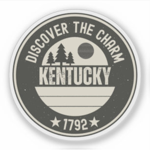 Sticker Explorez le Kentucky - Conceptions pour chaque amo