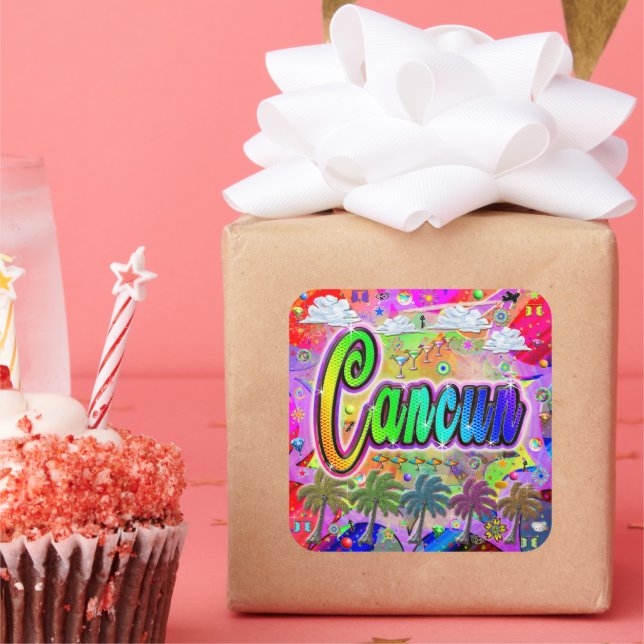 Sticker Express de Cancun Vista (Fête)