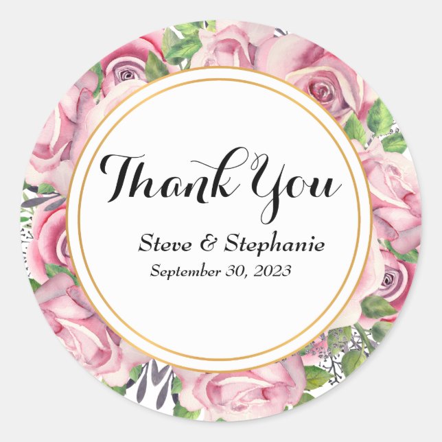 Sticker expressif Merci (Devant)