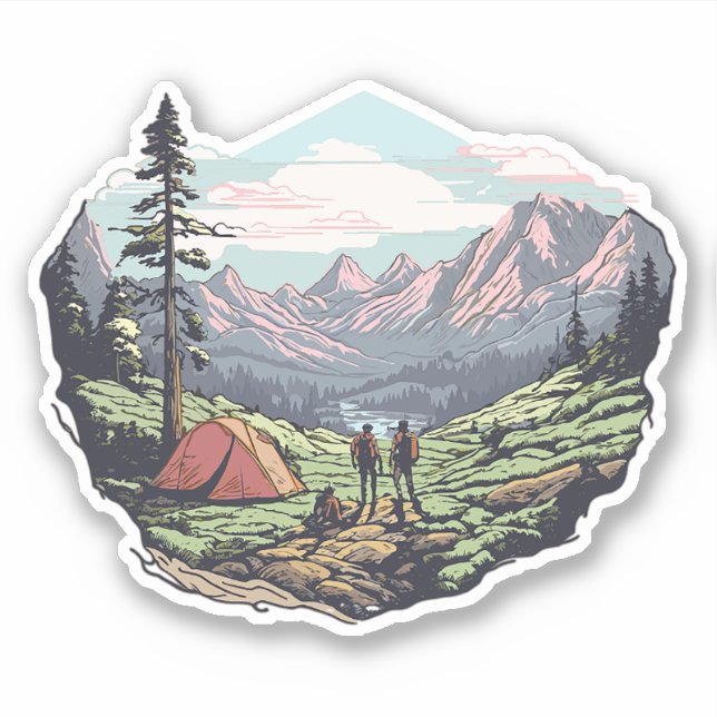 Sticker Extérieur vintage (Devant)