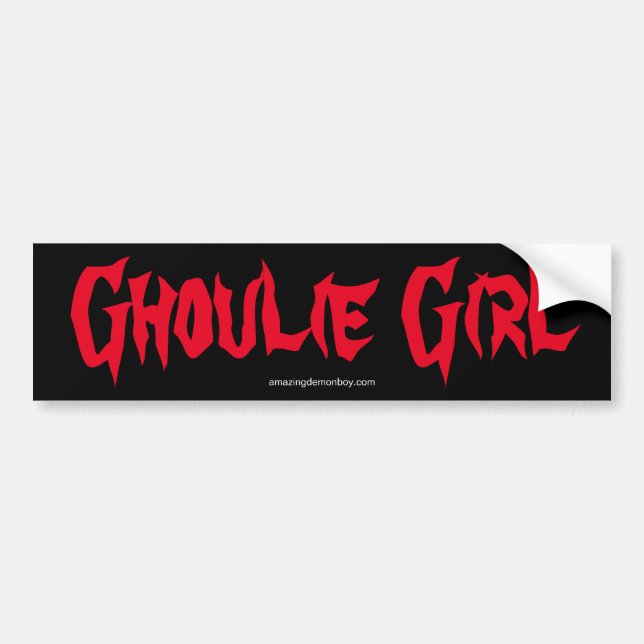 Sticker Extraordinaire Demon Boy Ghoulie Girl Bump (Devant)